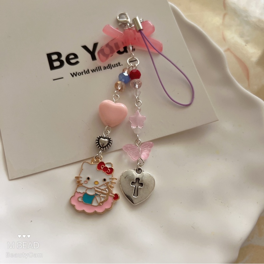 Sanrio Kitty phone charm